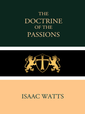 cover image of The Doctrine of the Passions